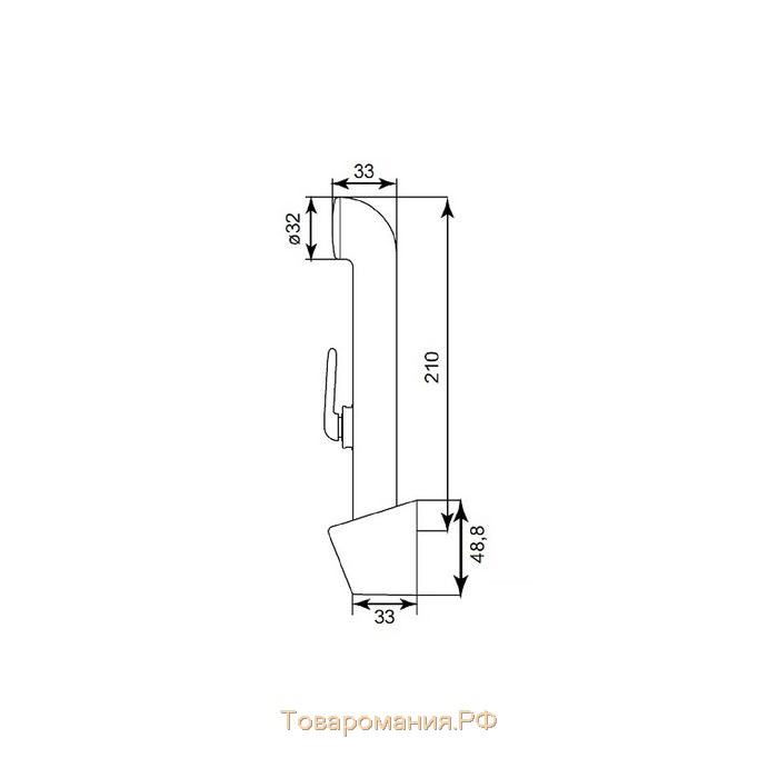 Душевой комплект IDDIS  0201F15I20, гигиенический