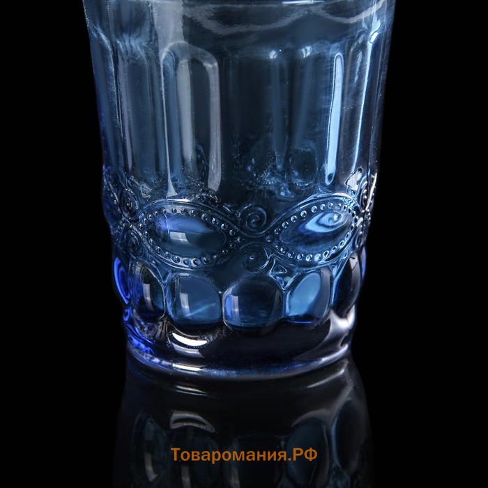 Стакан Magistro «Ла-Манш», 220 мл, стекло, синий