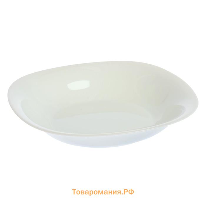 Сервиз столовый Luminarc Carine, стеклокерамика, 18 предметов, белый