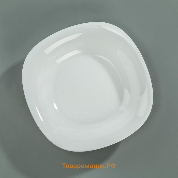 Сервиз столовый Luminarc Carine White&Black, стеклокерамика, 30 предметов, белый, чёрный