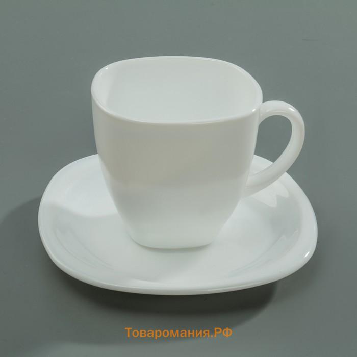 Сервиз столовый Luminarc Carine White&Black, стеклокерамика, 30 предметов, белый, чёрный