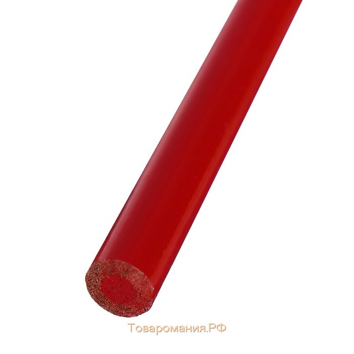 Карандаш цветной для разных поверхностей (стекло, ткани, металлу, пластику, резине) красный