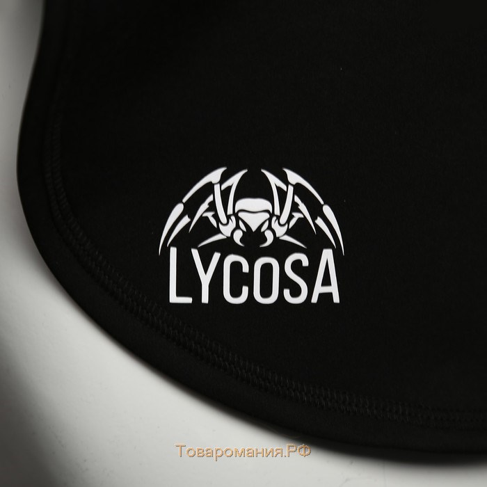 Подшлемник LYCOSA WINDSTOPPER+ VISCOSE BLACK с ветрозащитой груди и шеи, размер L-XL