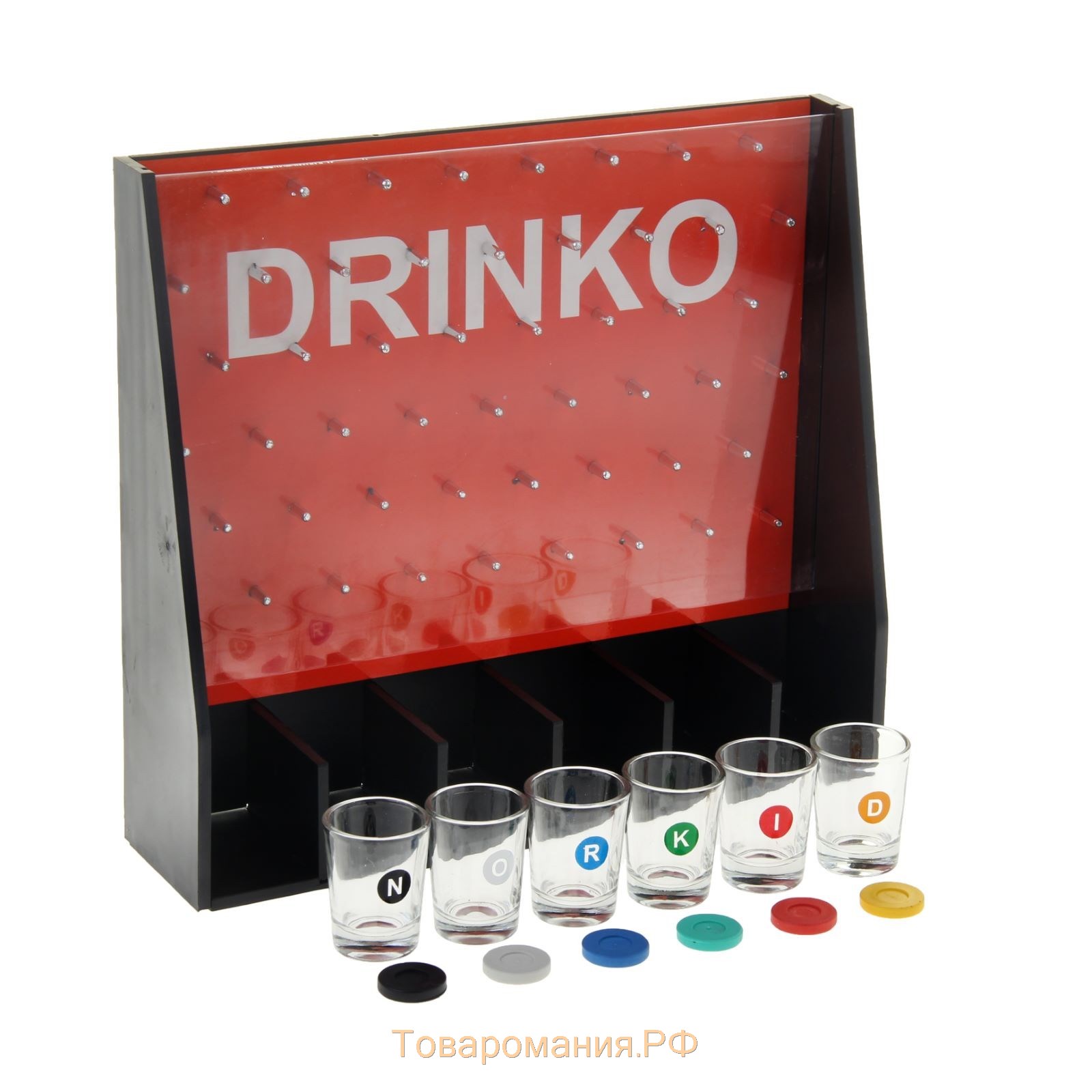 Игра "Drinko", 6 стопок, 26 х 28 см