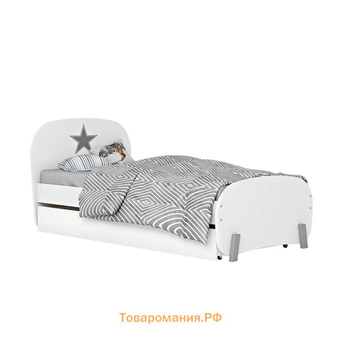 Ящик для кровати детской Polini kids Mirum 1910, белый