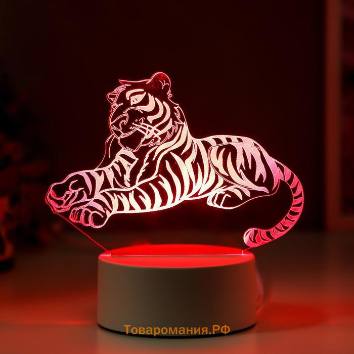 Светильник "Тигр" LED RGB от сети