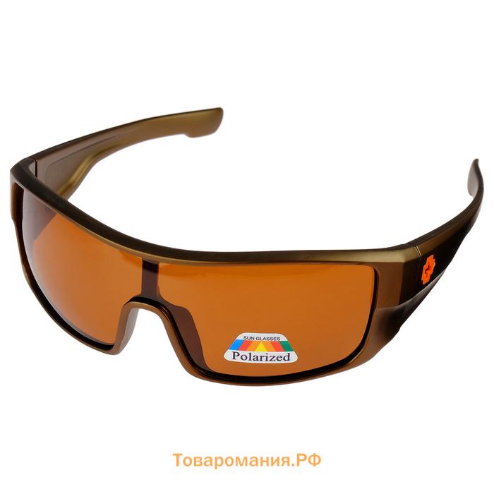 Очки поляризационные PREMIER fishing, коричневые (PR-OP-9436-B)