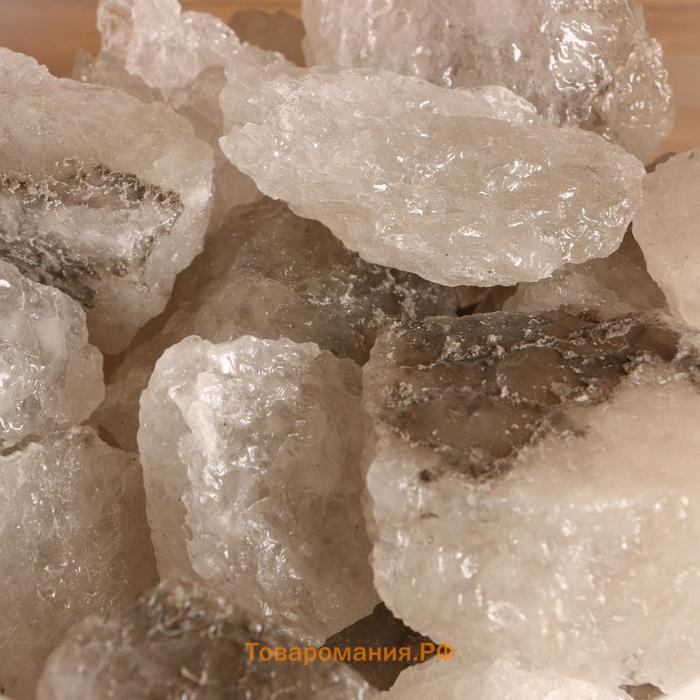Персидская белоснежная соль "Добропаровъ", галька, 50-120мм, 3,5 кг