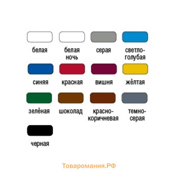 Грунт-эмаль ВИТcolor 3 в 1 по ржавчине черная 0,8кг