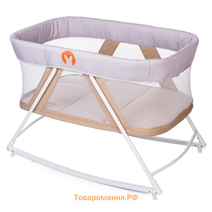 Кровать-колыбель ROCKING CRIB, цвет бежевый