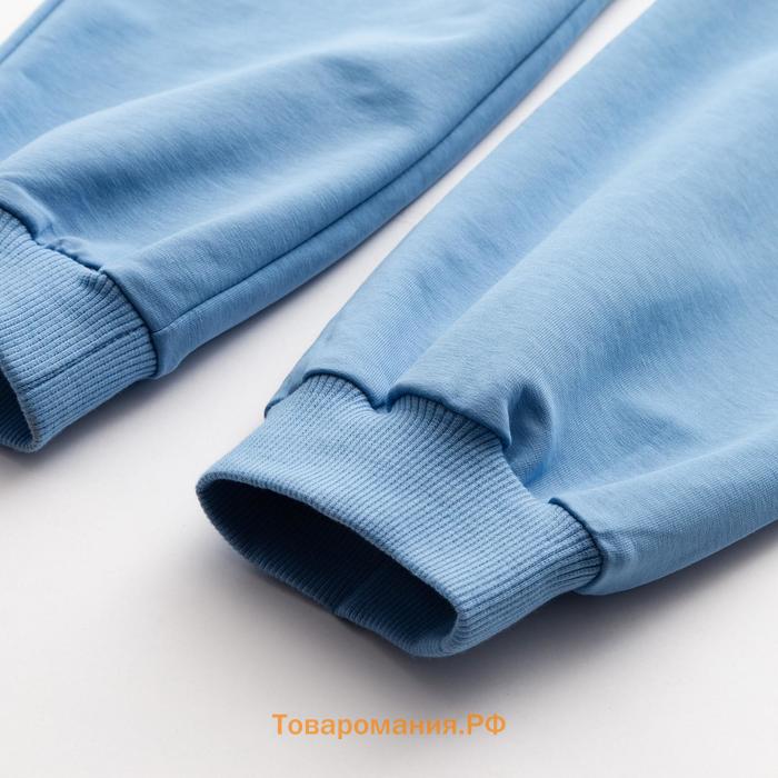 Костюм женский (свитшот, брюки) MINAKU: Casual Collection цвет голубой, размер 44
