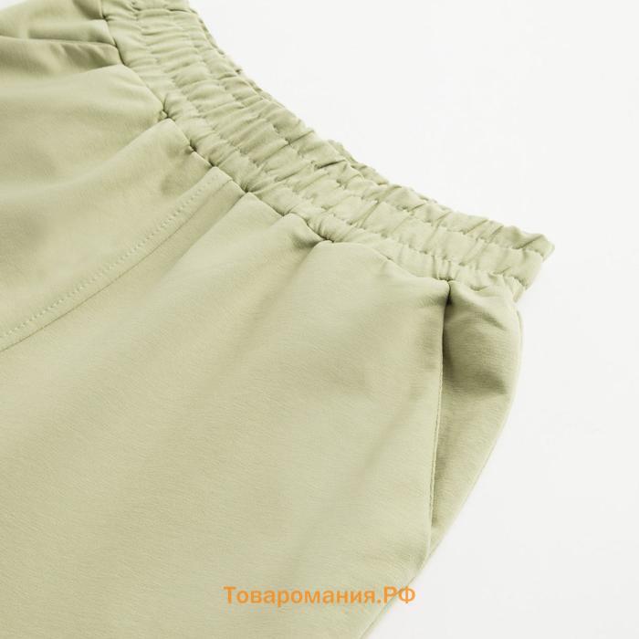Костюм женский (худи, брюки) MINAKU: Casual Collection цвет фисташковый, размер 42