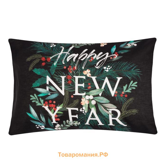 Новый год. Комплект наволочек  New year 50х70 см - 2 шт, 100% хлопок, бязь