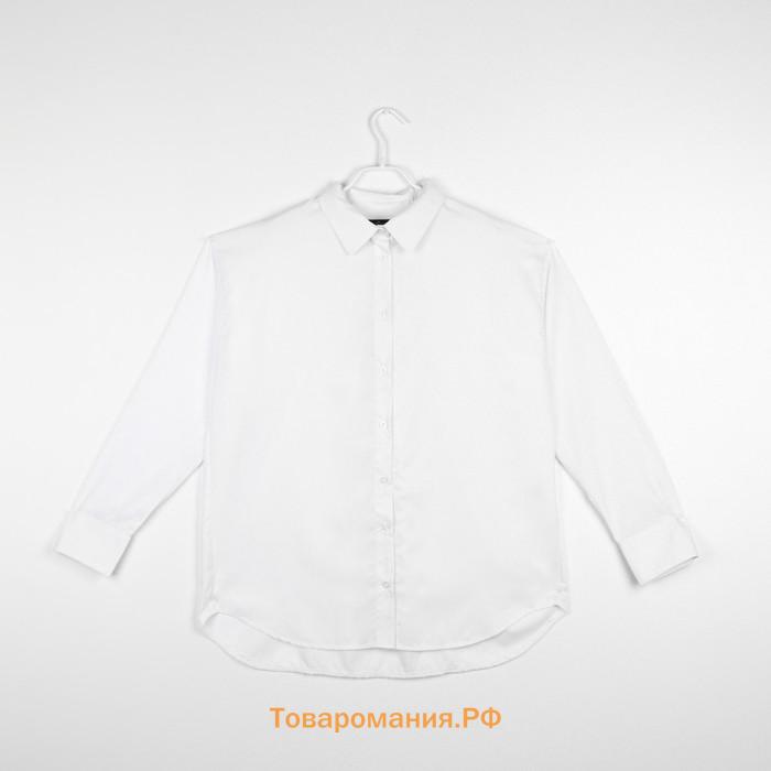 Рубашка базовая SL, оверсайз 42-44, белый