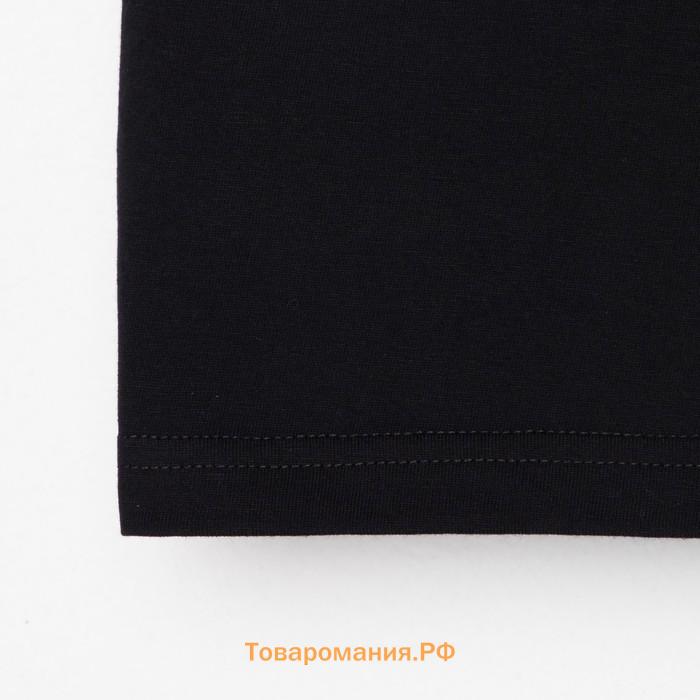 Комплект для мальчика (футболка, шорты) KAFTAN "Hype", рост 146-152, цвет чёрный