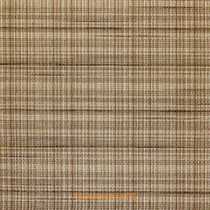 Рулонная штора «Рига», 52х175 см, цвет коричневый