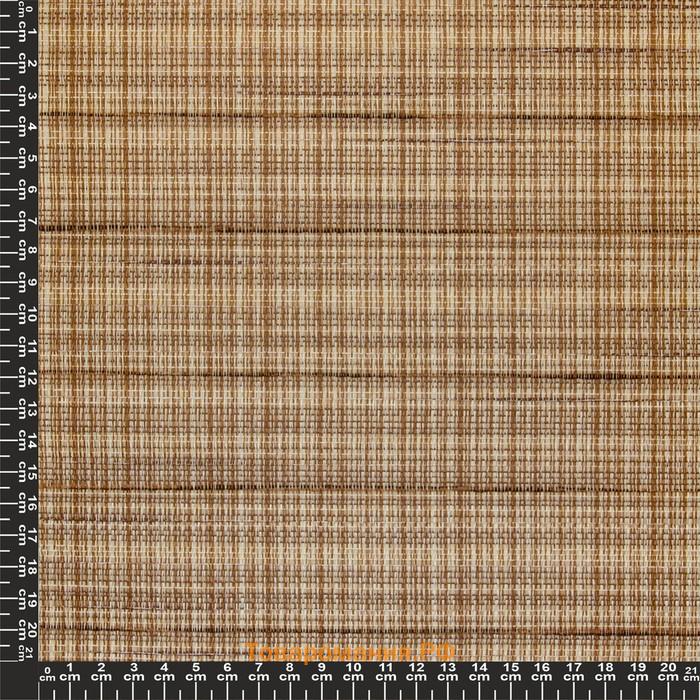 Рулонная штора «Рига», 75х175 см, цвет коричневый