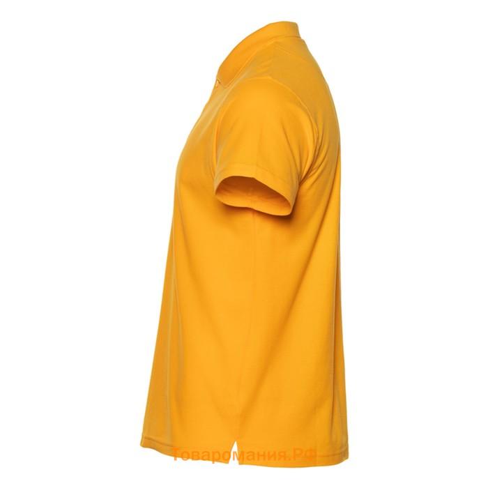 Рубашка мужская, размер 5XL, цвет желтый