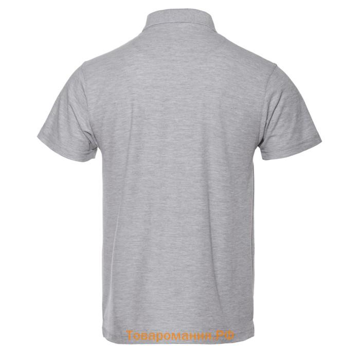 Рубашка мужская, размер XXXL, цвет серый меланж