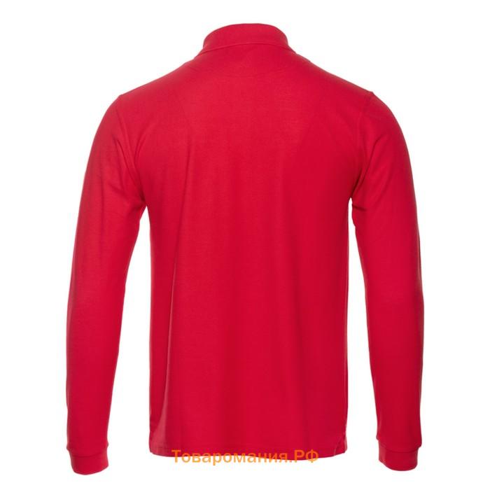 Рубашка мужская, размер L, цвет красный