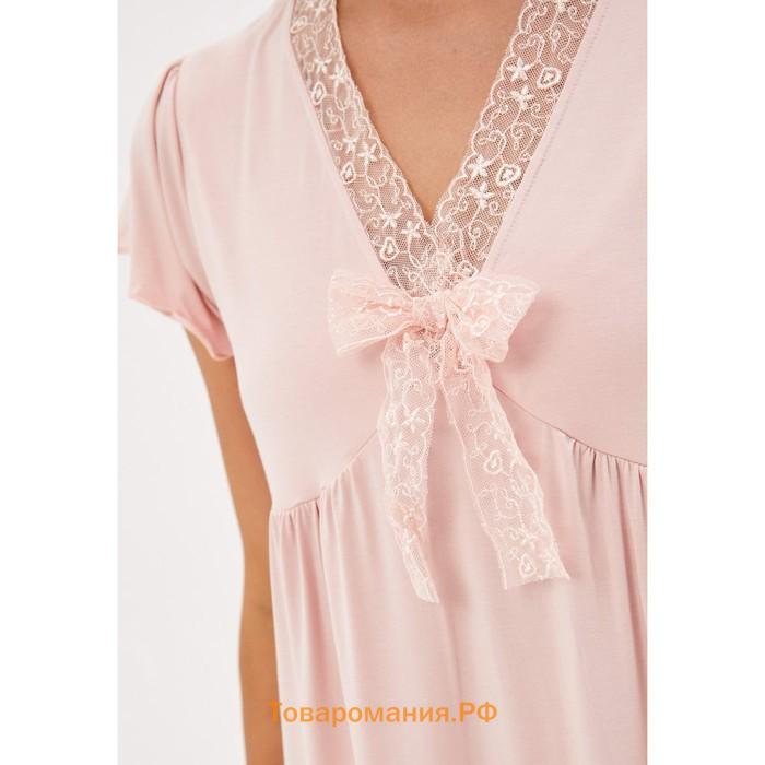 Ночная сорочка «Кимберли», размер M, цвет персиковый