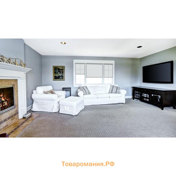Рулонная штора Decofest «Айзен» Decofest «Морозный», 160x175 см, цвет серый