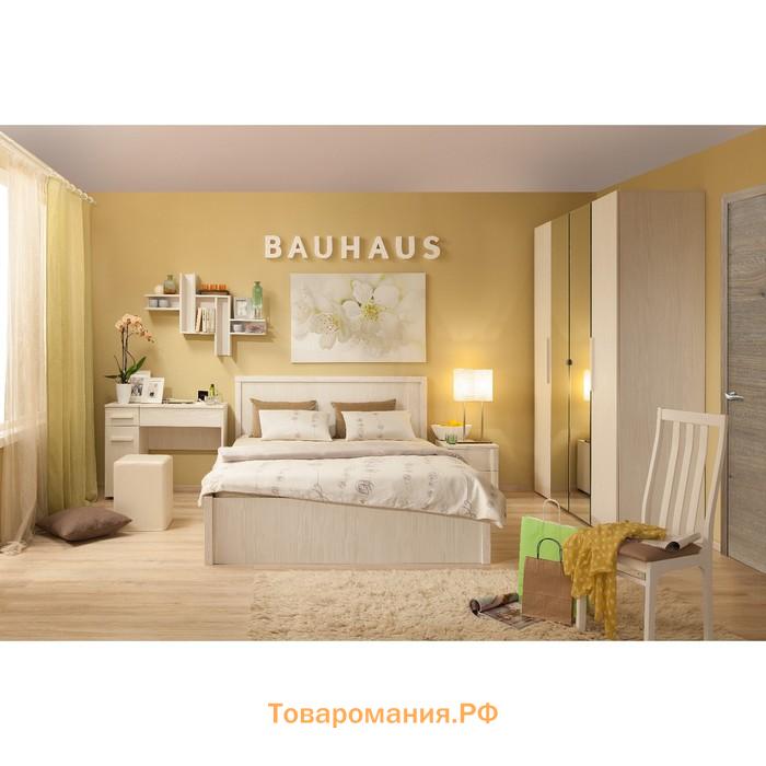 Кровать Bauhaus 4, 1200 × 2000 мм, без основания, цвет бодега светлый