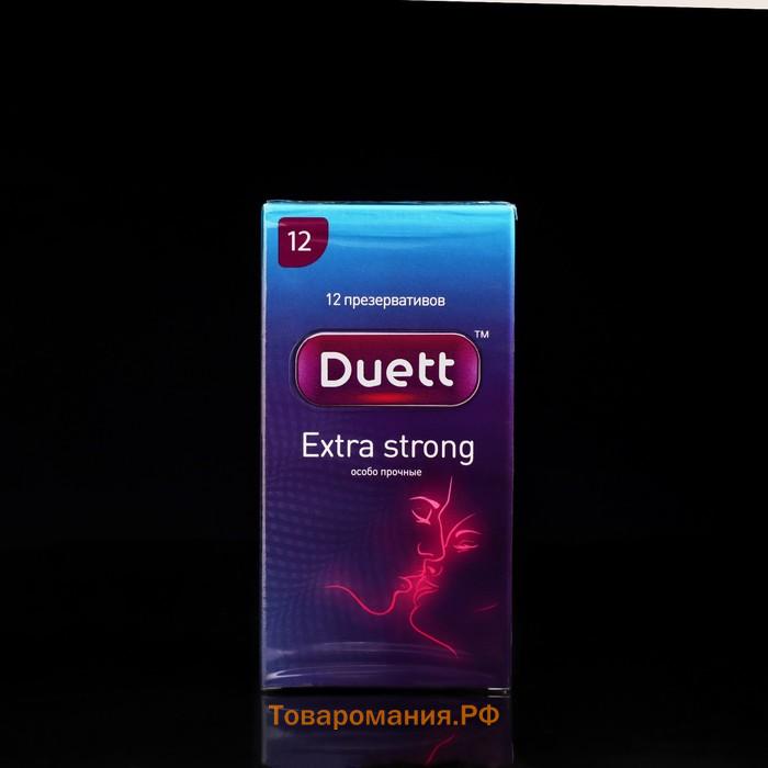 Презервативы DUETT Extra Strong 12 шт