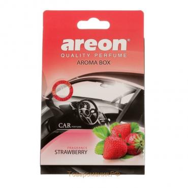 Ароматизатор под сиденье Areon Aroma Box клубника 704-ABC-04