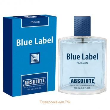 Туалетная вода мужская Absolute Blue Label, 100 мл (по мотивам Blue Label (Givenchy)