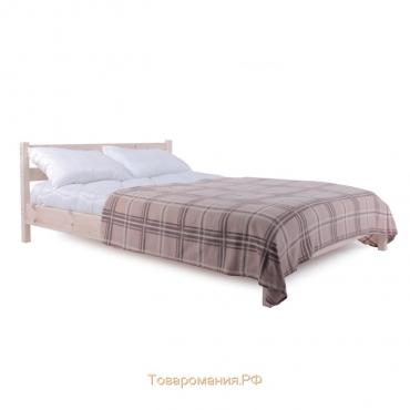Кровать из массива сосны, «Кантри», 1200 × 2000 мм, цвет сосна