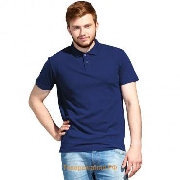 Рубашка унисекс, размер 44, цвет тёмно-синий