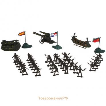 Набор солдатиков «Военный»