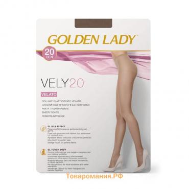 Колготки женские Golden Lady Vely, 20 den, размер 4, цвет daino