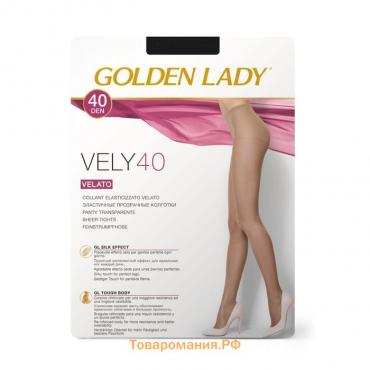 Колготки женские Golden Lady Vely, 40 den, размер 5, цвет nero