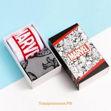 Набор носков "Мстители", MARVEL, 2 пары, 23-25 см