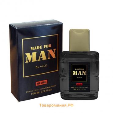 Туалетная вода мужская Made For Man Black, 100 мл (по мотивам Bvlgari Man in Black (Bvlgari)