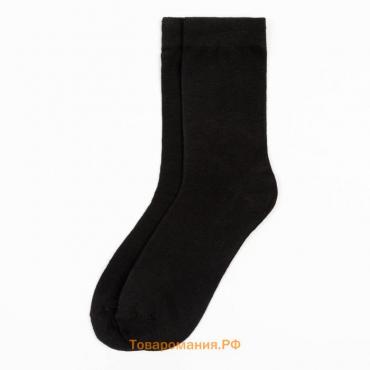 Носки мужские KAFTAN размер  41-44 (27-29 см), черный