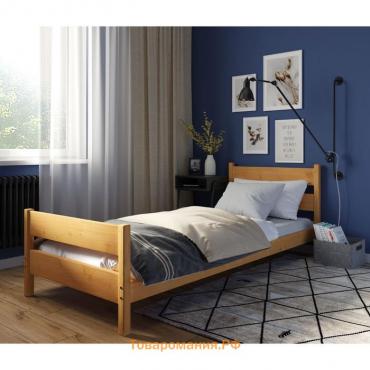 Кровать «Фрида», 90 × 200 см, массив сосны, без покрытия