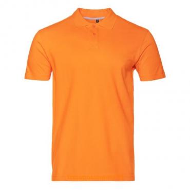 Рубашка унисекс, размер 58, цвет оранжевый
