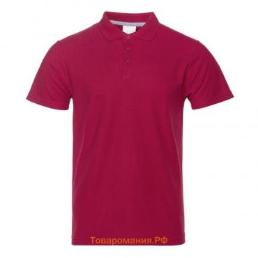 Рубашка мужская, размер 56, цвет бордовый