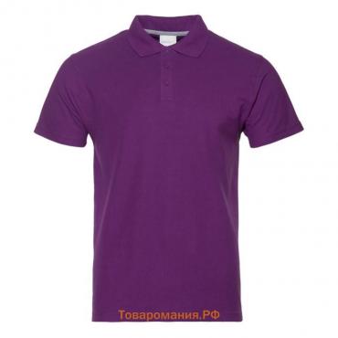 Рубашка мужская, размер 44, цвет фиолетовый