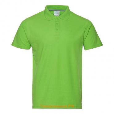 Рубашка мужская, размер 50, цвет ярко-зелёный