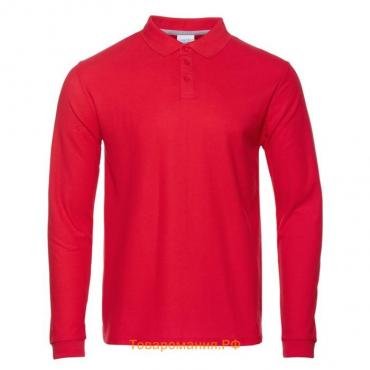 Рубашка мужская, размер L, цвет красный