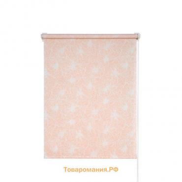 Рулонная штора «Экзотика», 55х175 см, цвет персик